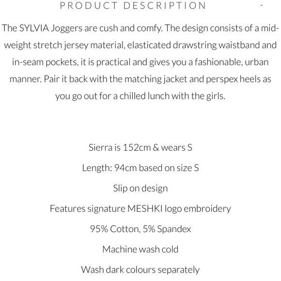 Meshki joggers - Picture 2 of 4